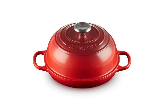 le-creuset-four-pain-signature-fonte-maill-e-24-cm-cerise image 1