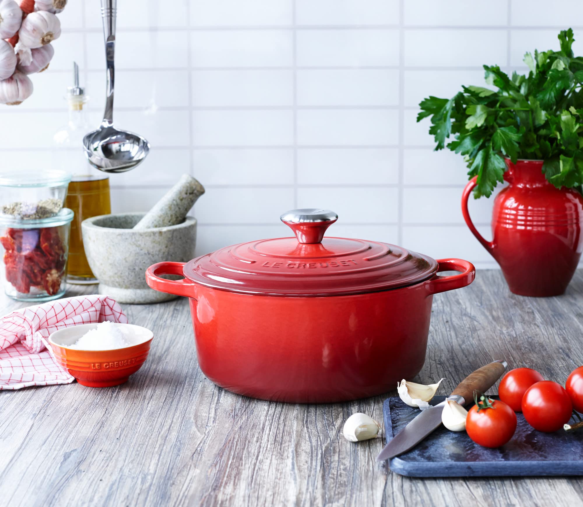 le-creuset-signature-cocotte-ronde-fonte-maill-e-24-cm-4-2-l-cerise image 5