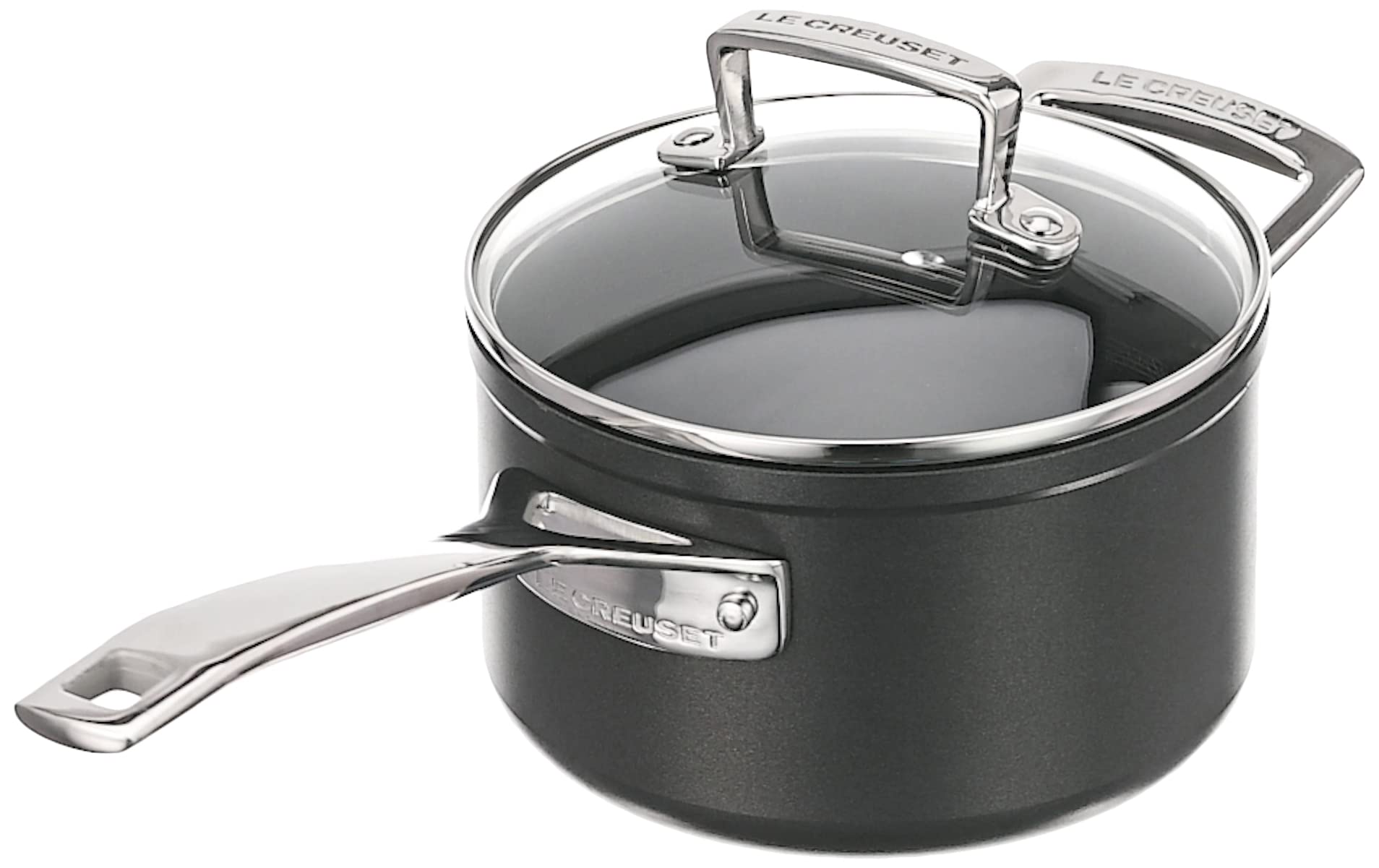 le-creuset-toughened-nonstick-pro-casserole-antiadh-sive-16-cm-avec-couvercle image 2