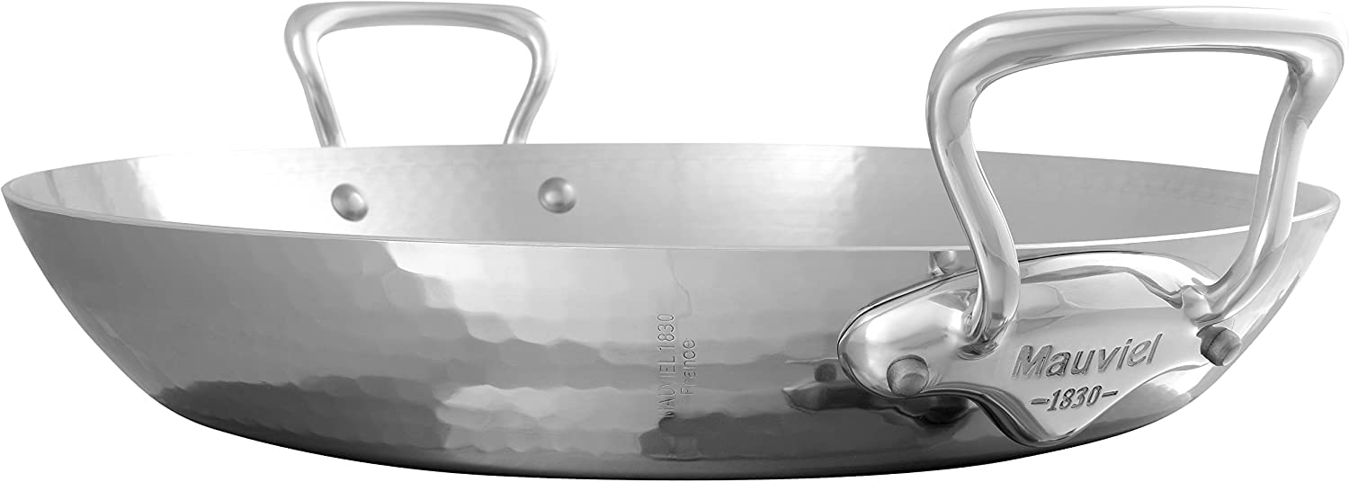 mauviel-m-elite-plat-pa-lla-inox-martel-35-cm-3-6-l-induction image 2