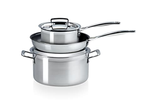 le-creuset-set-3-pi-ces-inox-classique-po-le-24-cm-faitout-24-cm-casserole-16-cm image 8
