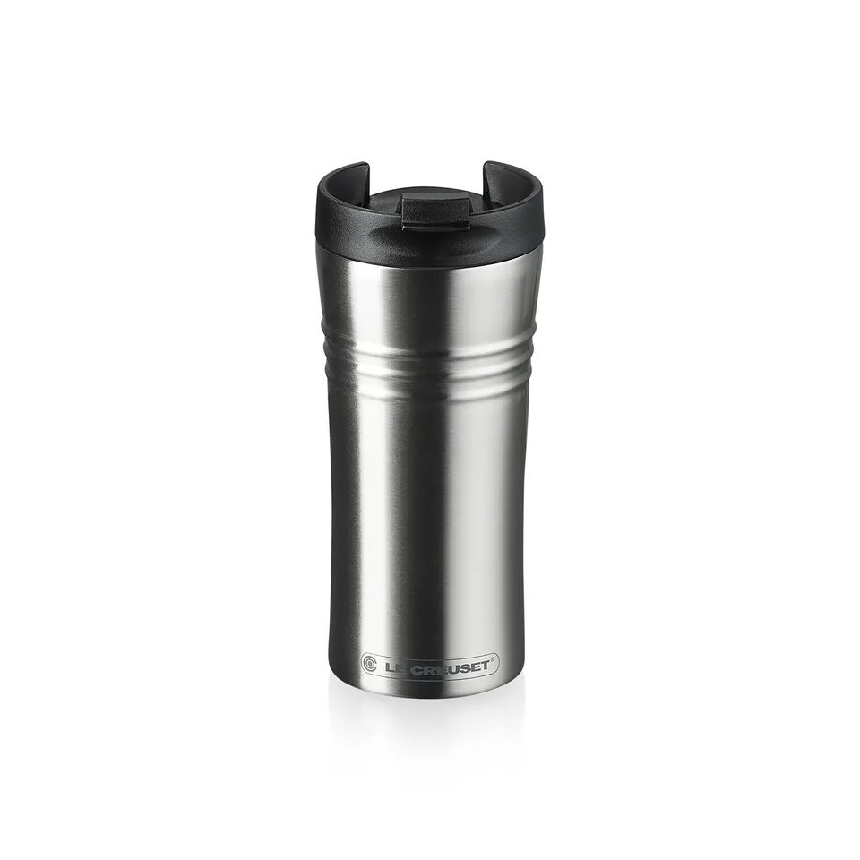 le-creuset-mug-de-voyage-isotherme-inox-0-35-l-noir-mat image 1