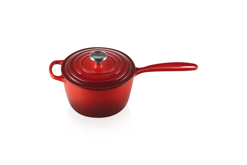 le-creuset-casserole-fonte-maill-e-signature-18-cm-2-2-l-cerise image 1