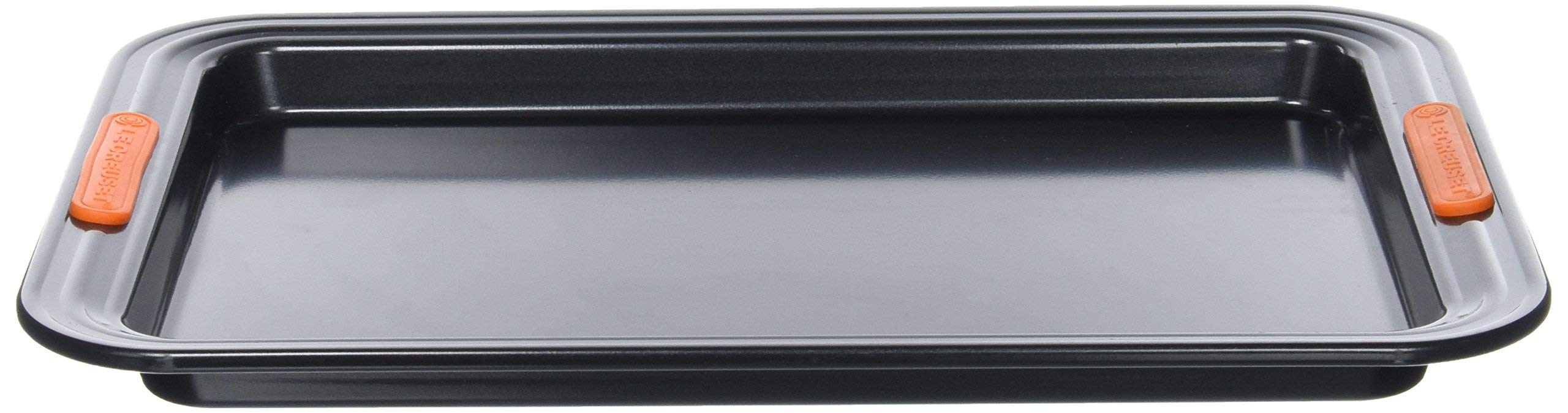 le-creuset-plaque-pizza-anti-adh-rente-33-cm-acier-silicon image 4