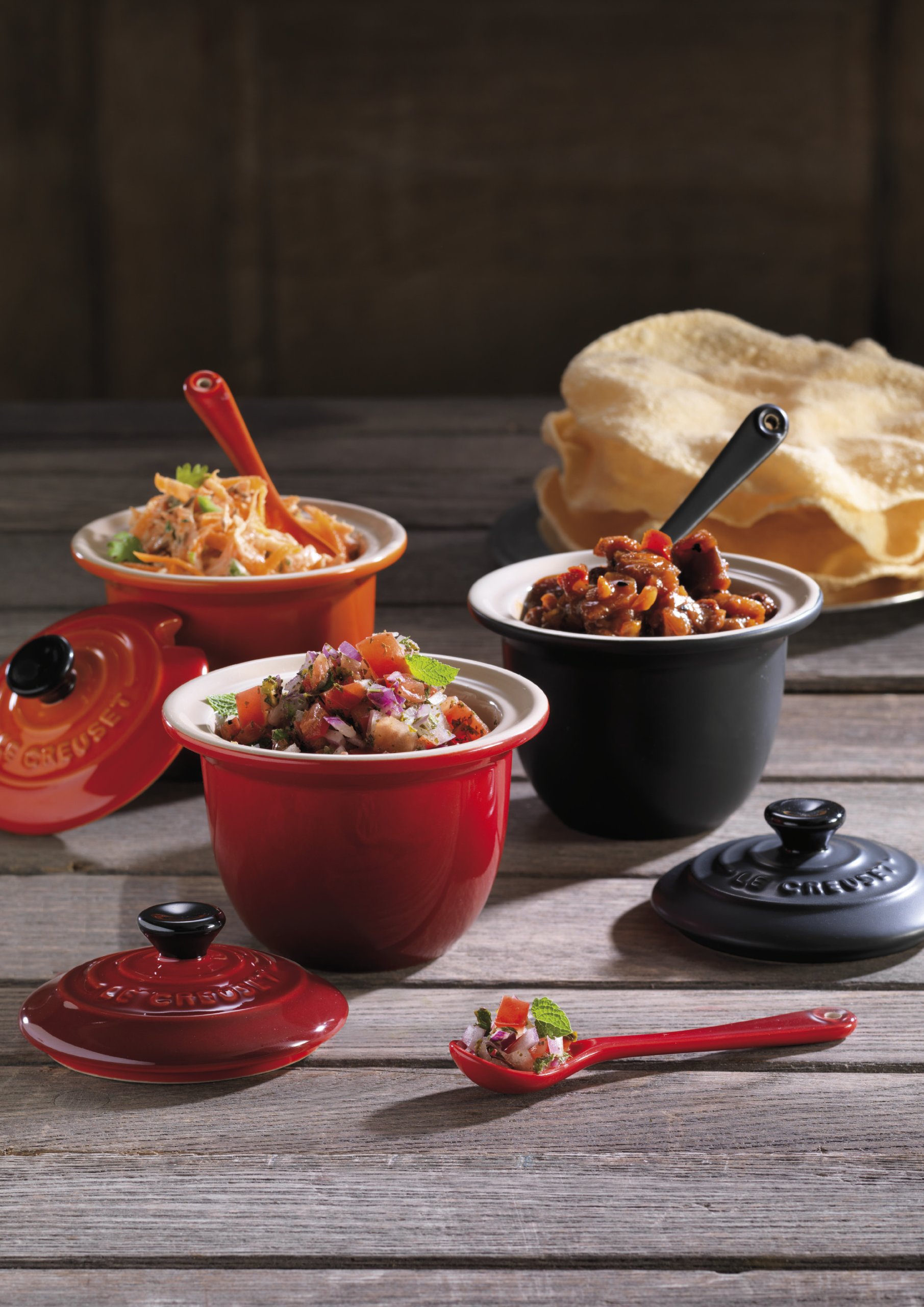 le-creuset-heritage-pot-condiments-en-c-ramique-0-2-l-volcanique-avec-cuill-re image 3