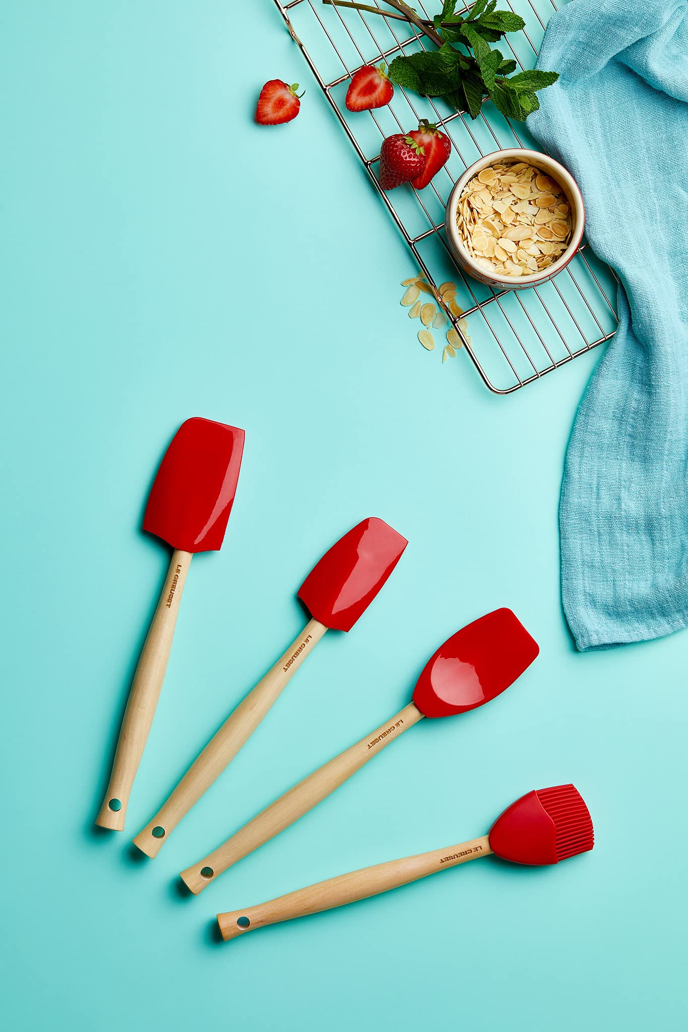 le-creuset-spatule-cuill-re-silicone-26-cm-onyx image 4