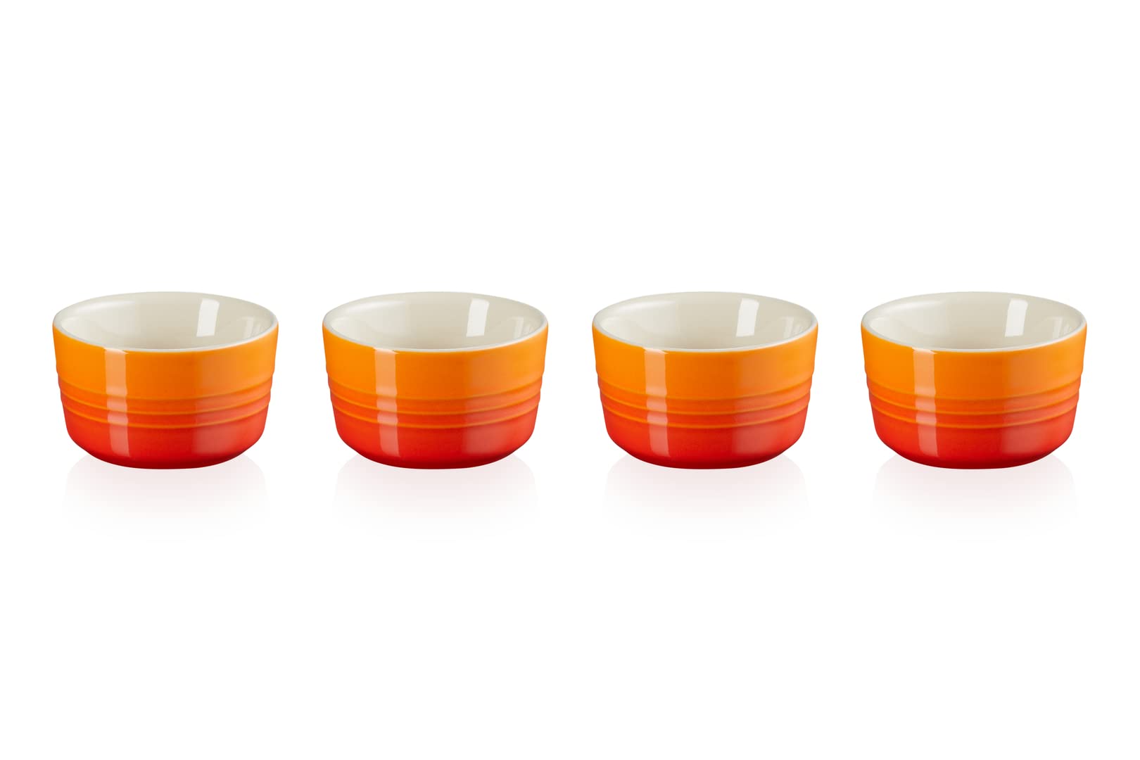 le-creuset-set-6-ramequins-ronds-c-ramique-120-ml-arc-en-ciel image 5