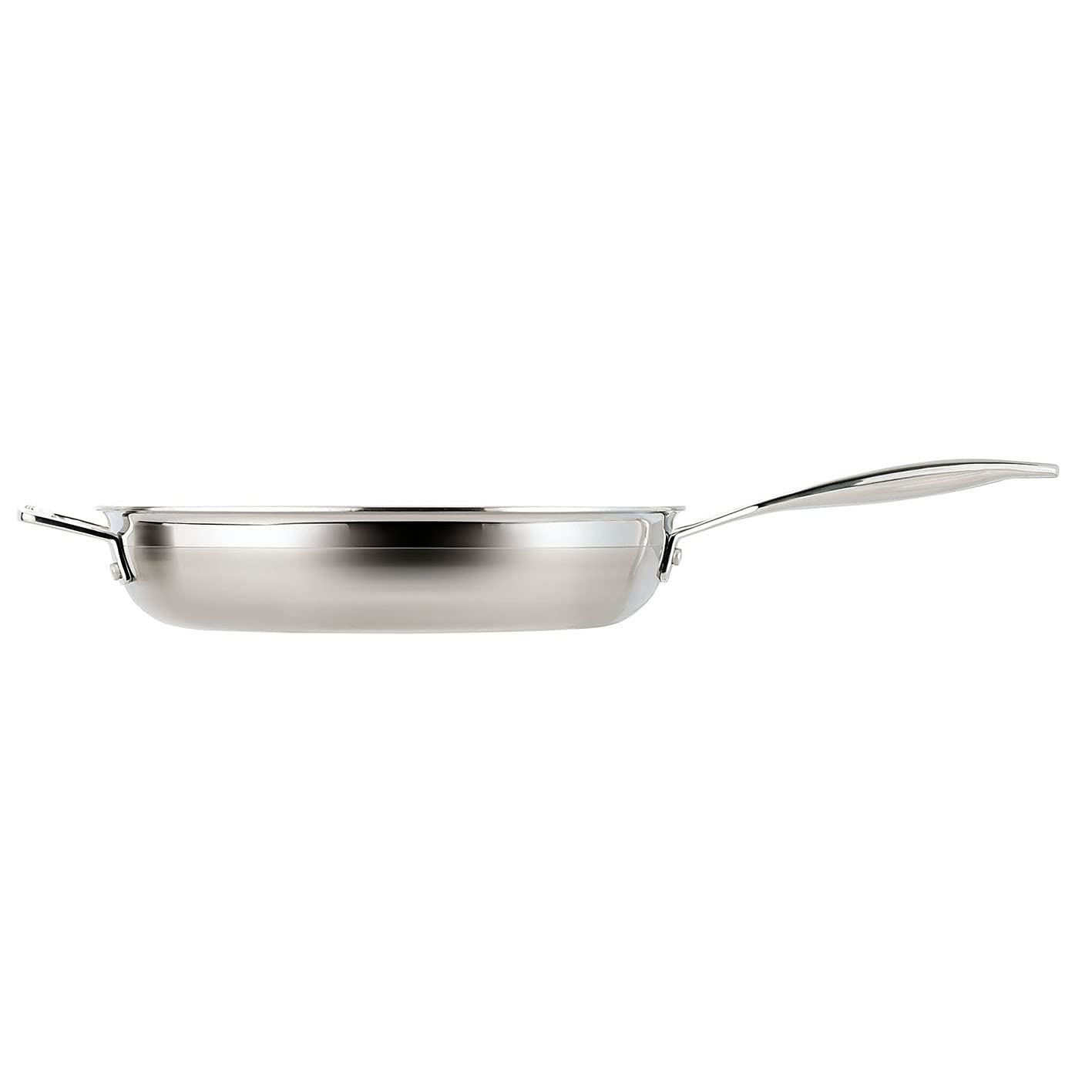 le-creuset-lot-2-po-les-frire-inox-antiadh-sif-24-cm-28-cm-triple-paisseur image 7