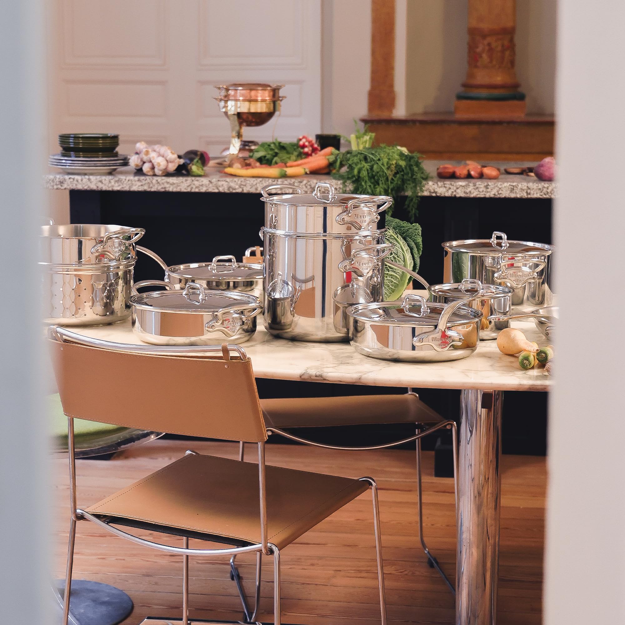 mauviel-m-urban-po-le-de-chef-4-plis-inox-2-1-l image 4
