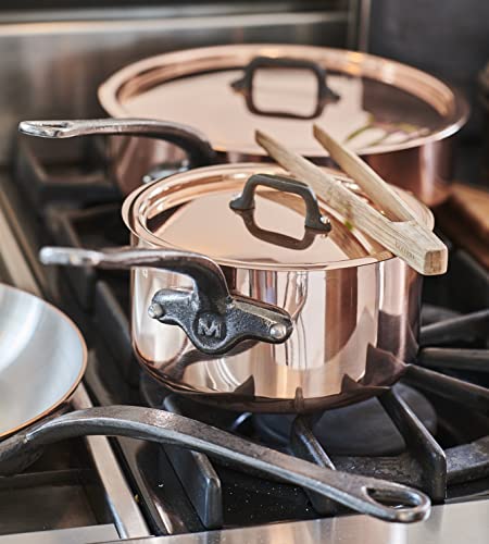 mauviel-m-heritage-150c-casserole-cuivre-inox-1-9-l-avec-couvercle image 7