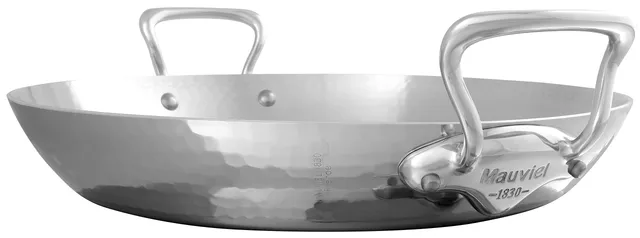 mauviel-m-elite-plat-pa-lla-inox-martel-35-cm-3-6-l-induction image 1
