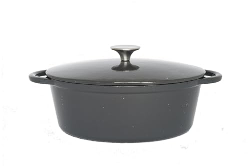 baumalu-cocotte-ovale-fonte-cocoon-27-cm-gris image 8
