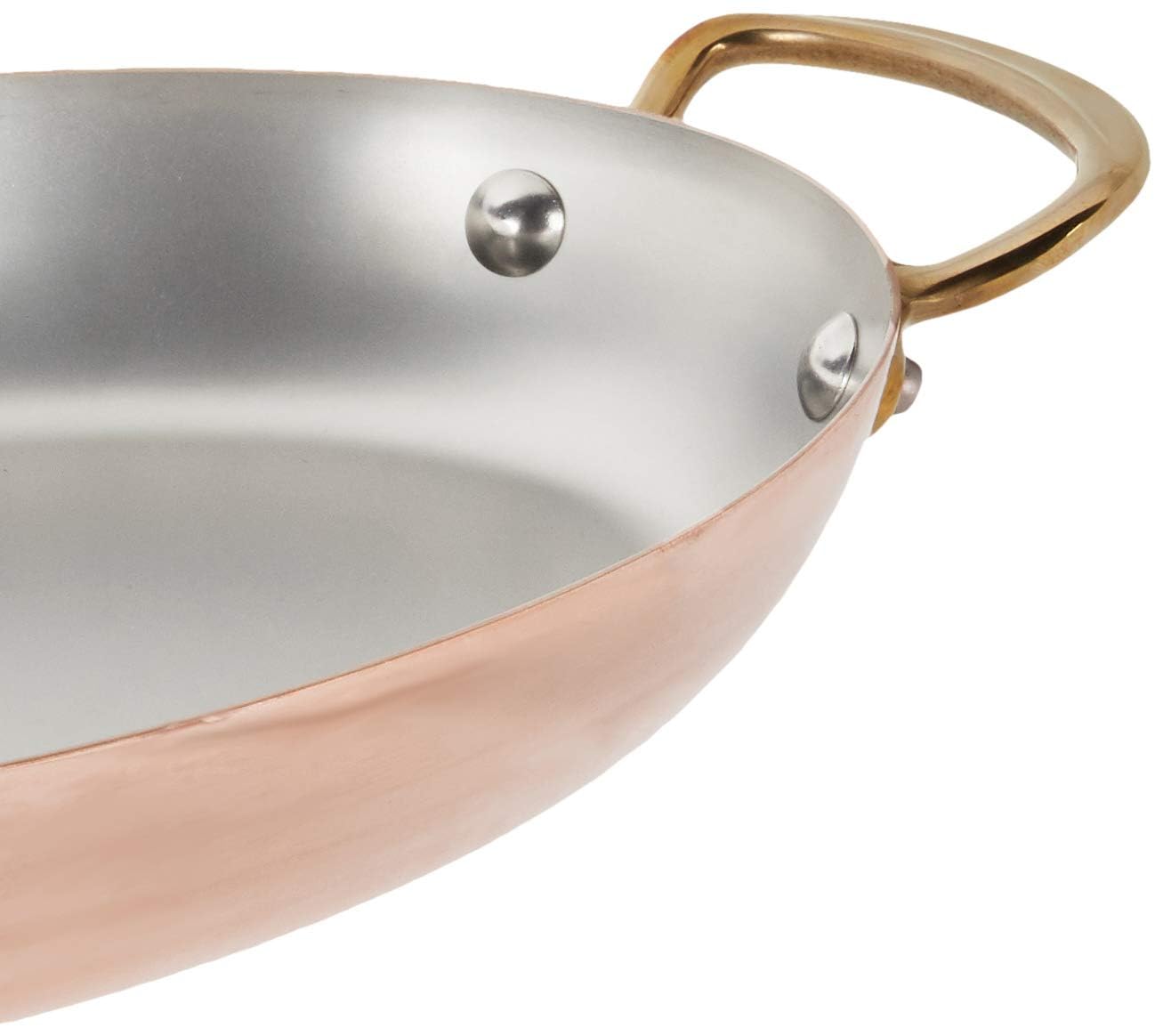 mauviel-m-h-ritage-150b-plat-ovale-cuivre-inox-1-5-mm image 5