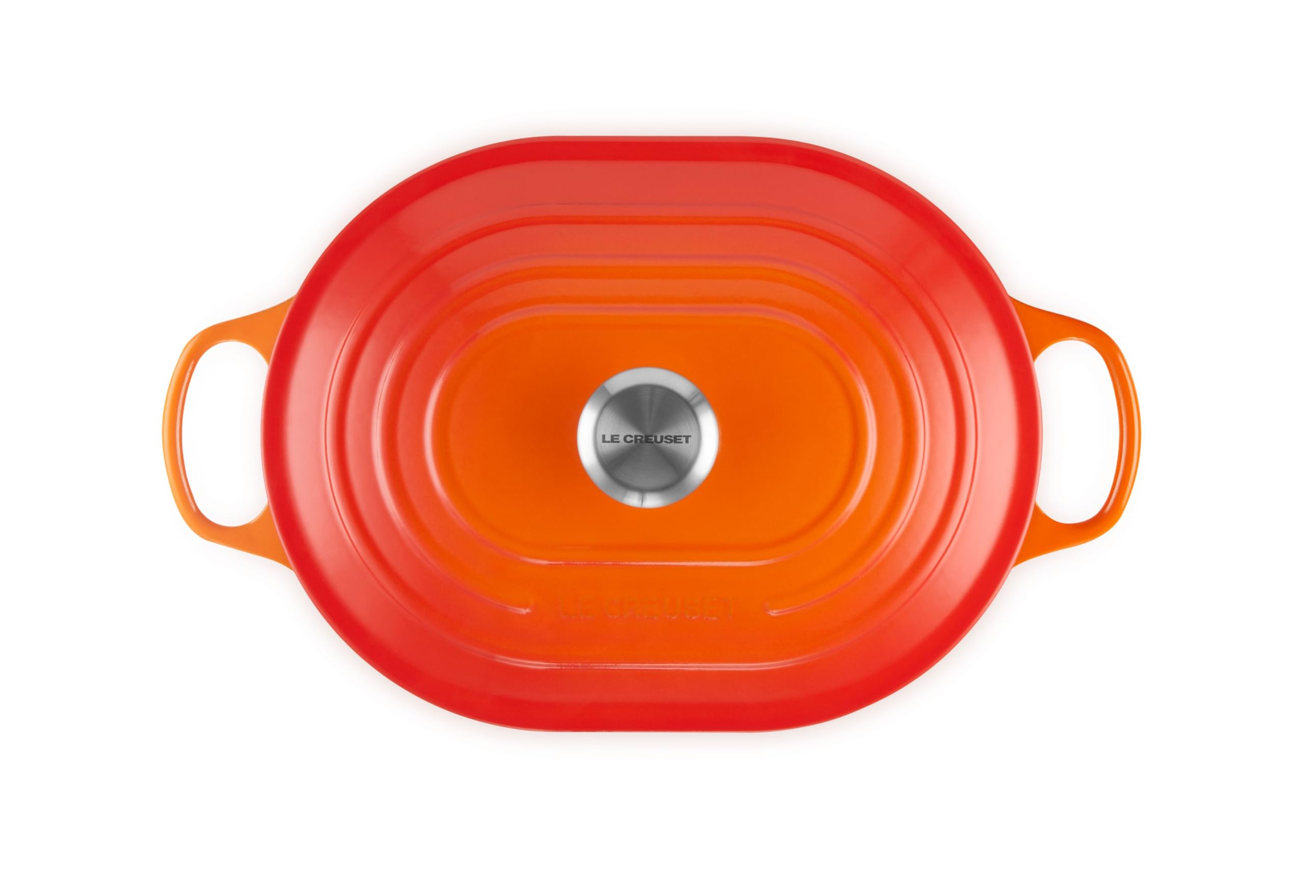 le-creuset-signature-cocotte-rectangulaire-en-fonte-maill-e-3-4-l-volcanique image 2