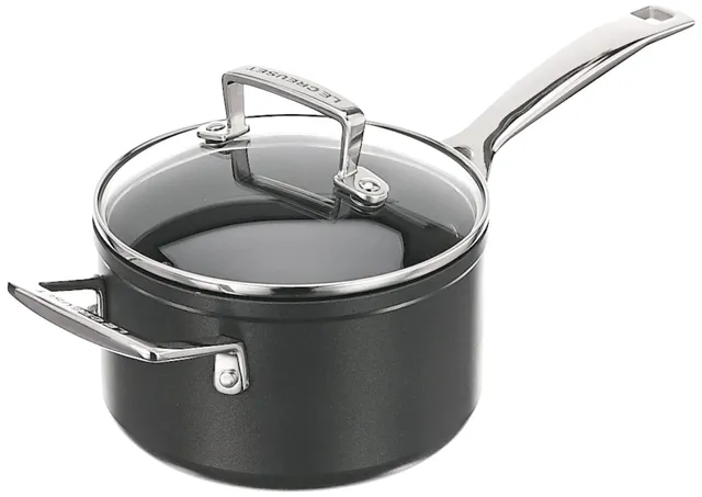 le-creuset-toughened-nonstick-pro-casserole-antiadh-sive-16-cm-avec-couvercle image 1
