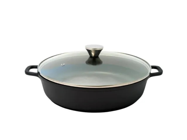 baumalu-granit-pro-c-ramique-mijoteuse-basse-32cm-5l-noir-couvercle-verre image 1