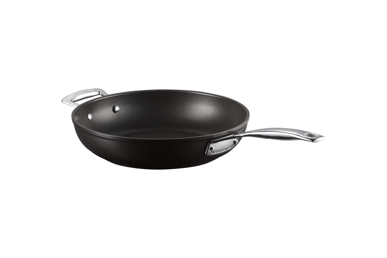 le-creuset-sauteuse-aluminium-forg-anti-adh-sive-28-cm-anthracite image 3