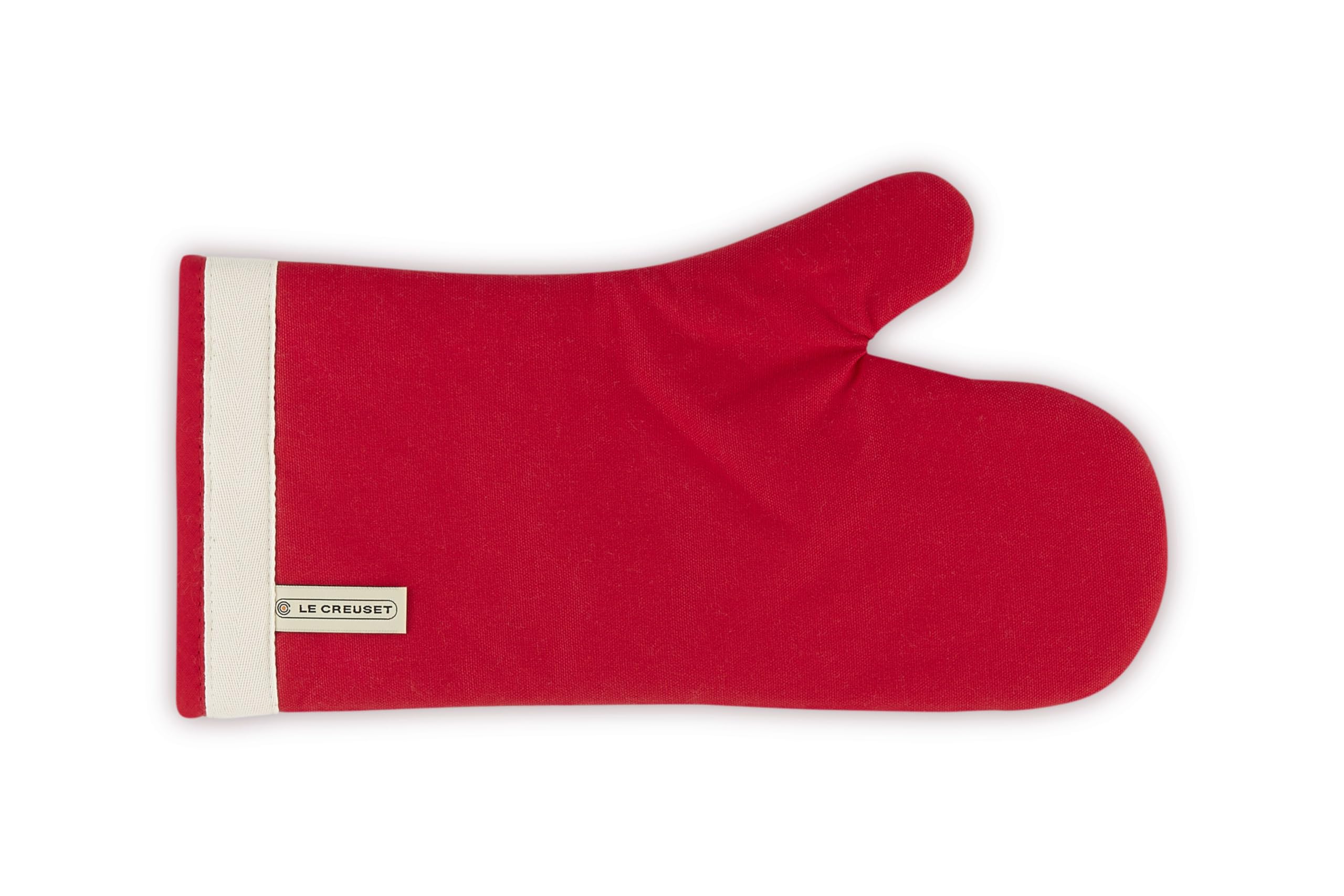 le-creuset-gant-de-four-extra-long-coton-cerise image 1
