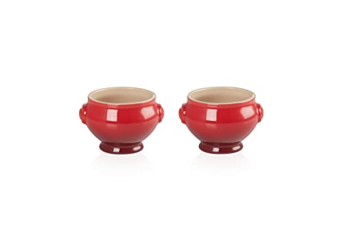 le-creuset-set-de-2-bols-soupe-c-ramique-600-ml-cerise image 8