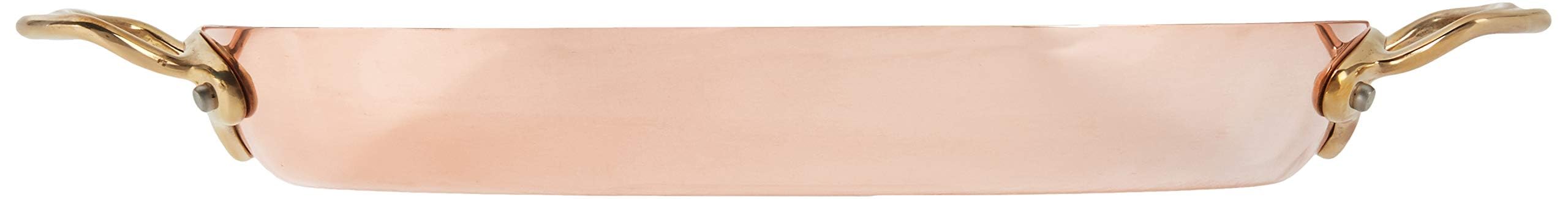 mauviel-m-h-ritage-150b-plat-ovale-cuivre-inox-1-5-mm image 2