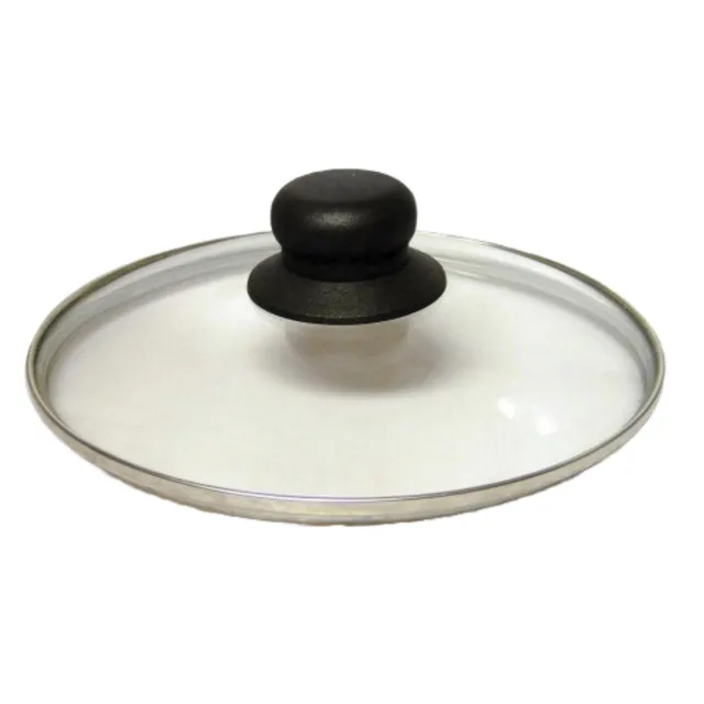 baumalu-couvercle-en-verre-cercl-inox-32-cm-bouton-bak-lite-argent image 1