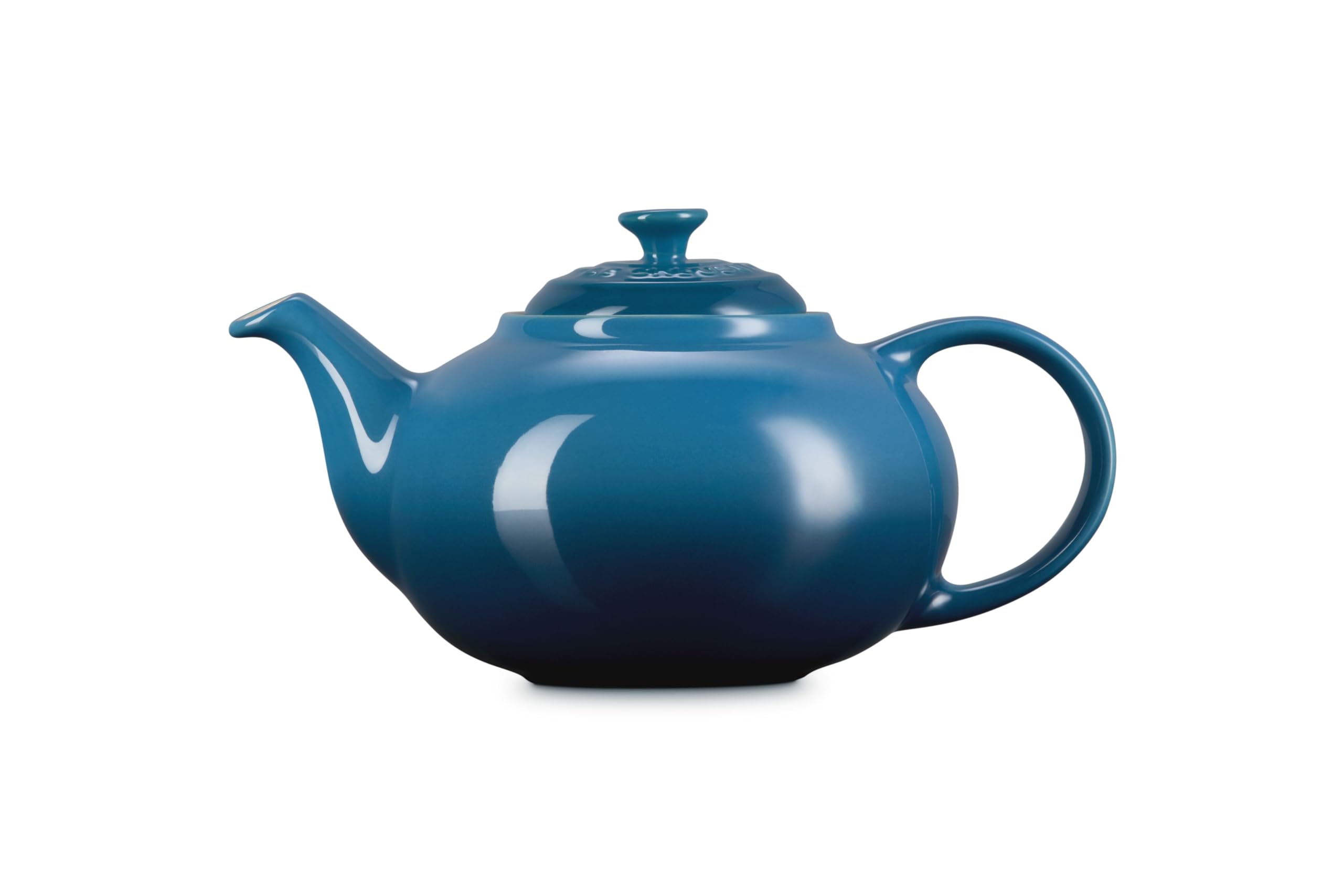 le-creuset-th-i-re-classique-ronde-en-c-ramique-1-3-l-deep-teal image 3