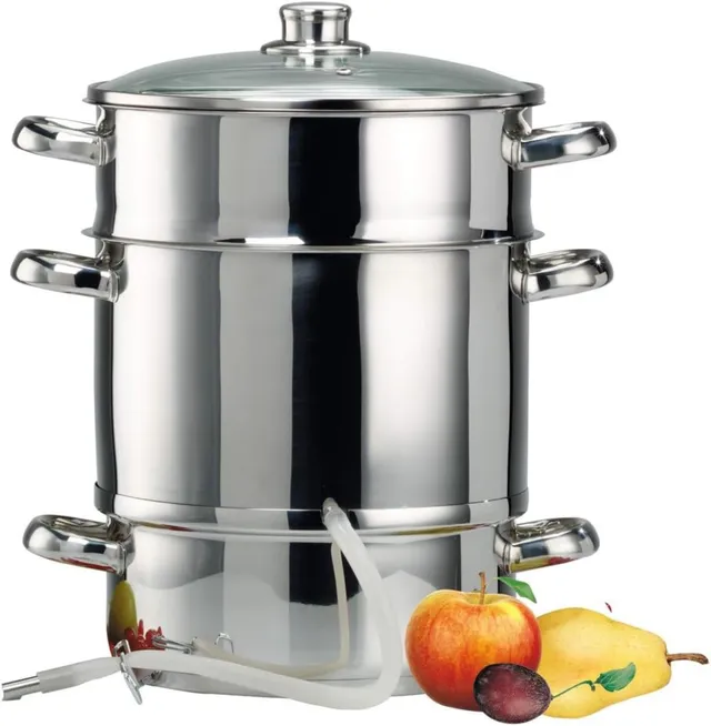 baumalu-extracteur-de-jus-vapeur-inox-26-cm image 1