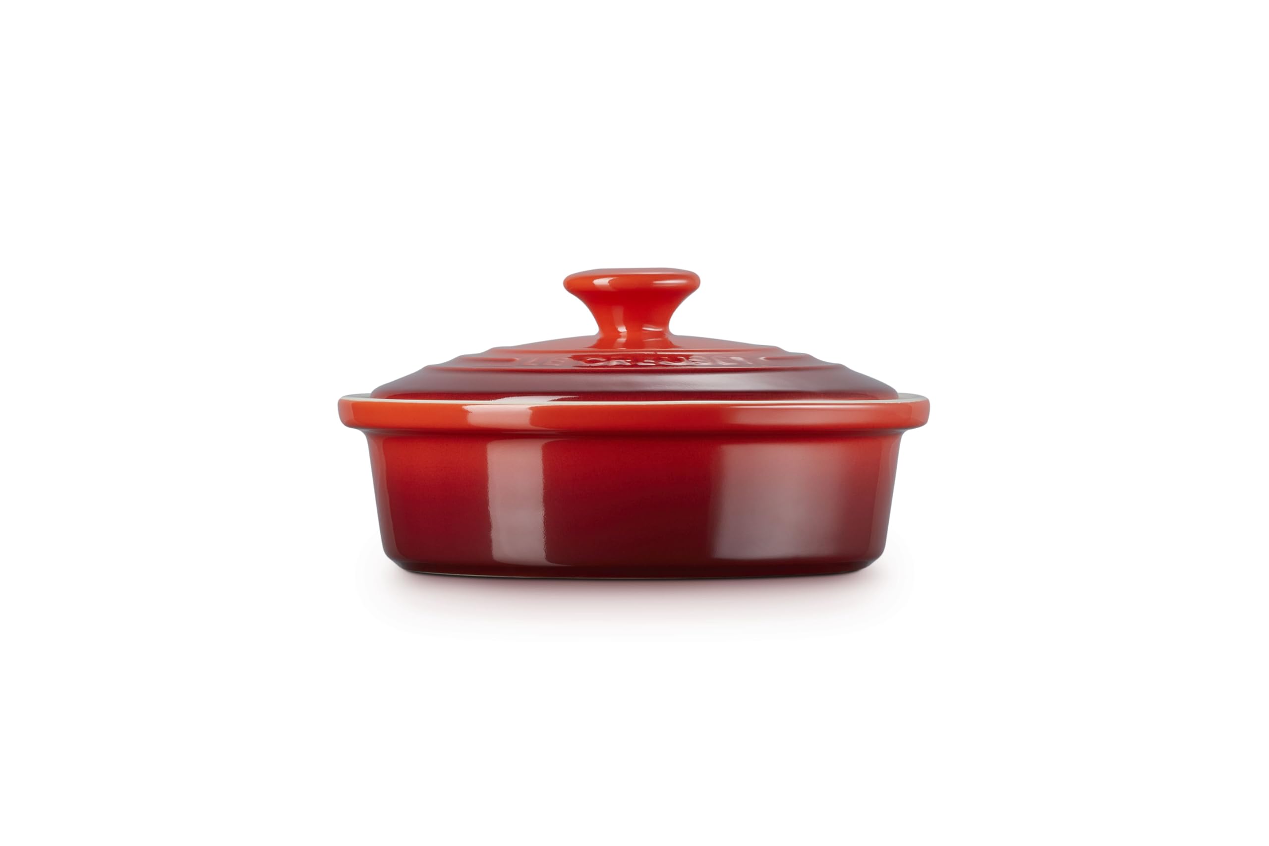 le-creuset-cuiseur-camembert-c-ramique-avec-couvercle-cerise image 3