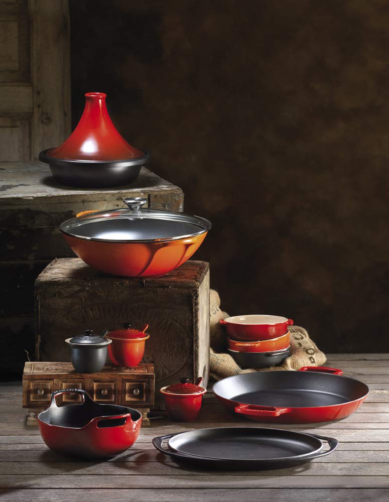 le-creuset-plat-tapas-rond-c-ramique-14-cm-500-ml-volcanique image 4