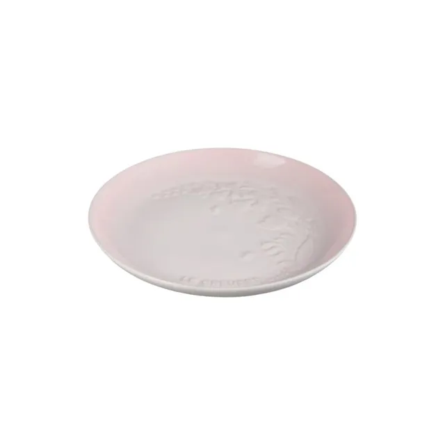le-creuset-heritage-assiette-vancouver-shell-pink-22-cm image 1
