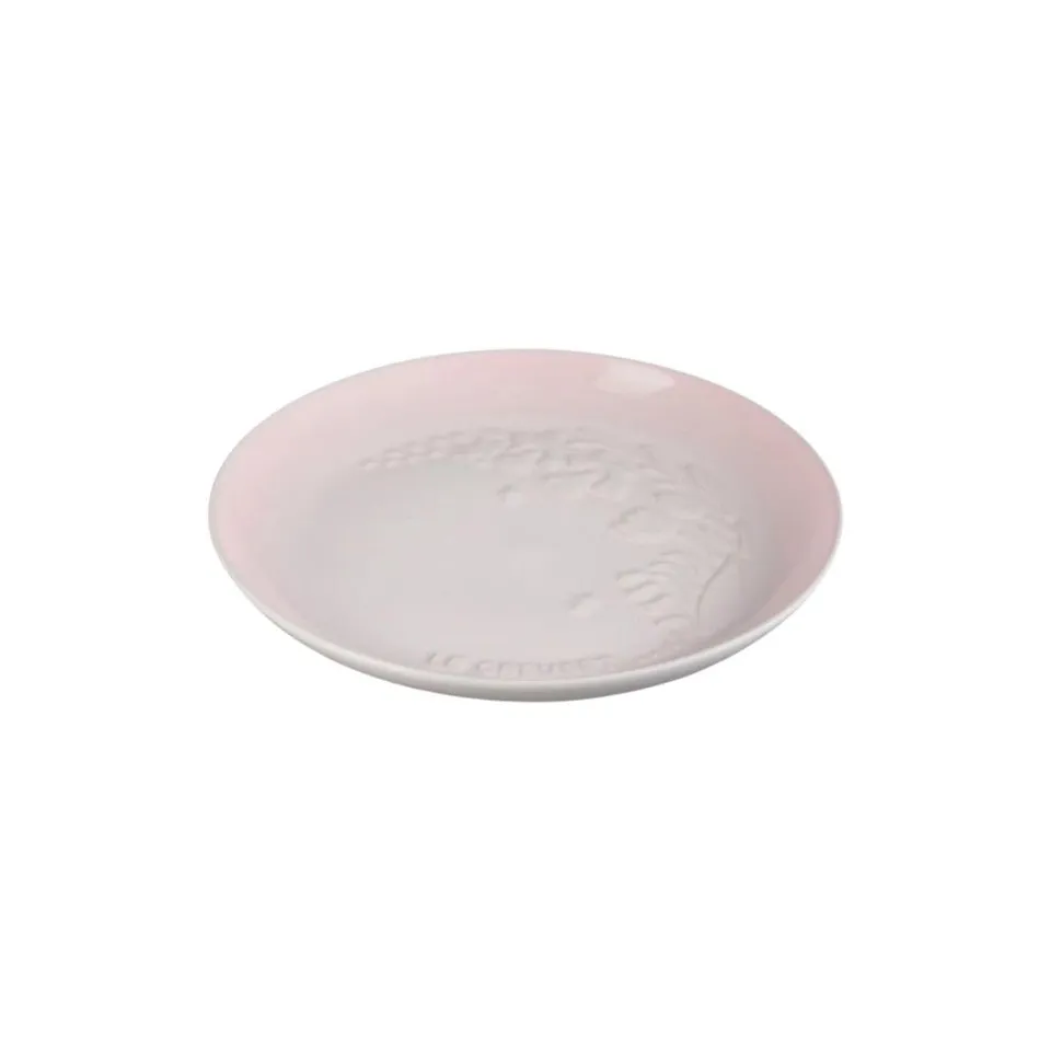 le-creuset-heritage-assiette-vancouver-shell-pink-22-cm image 1