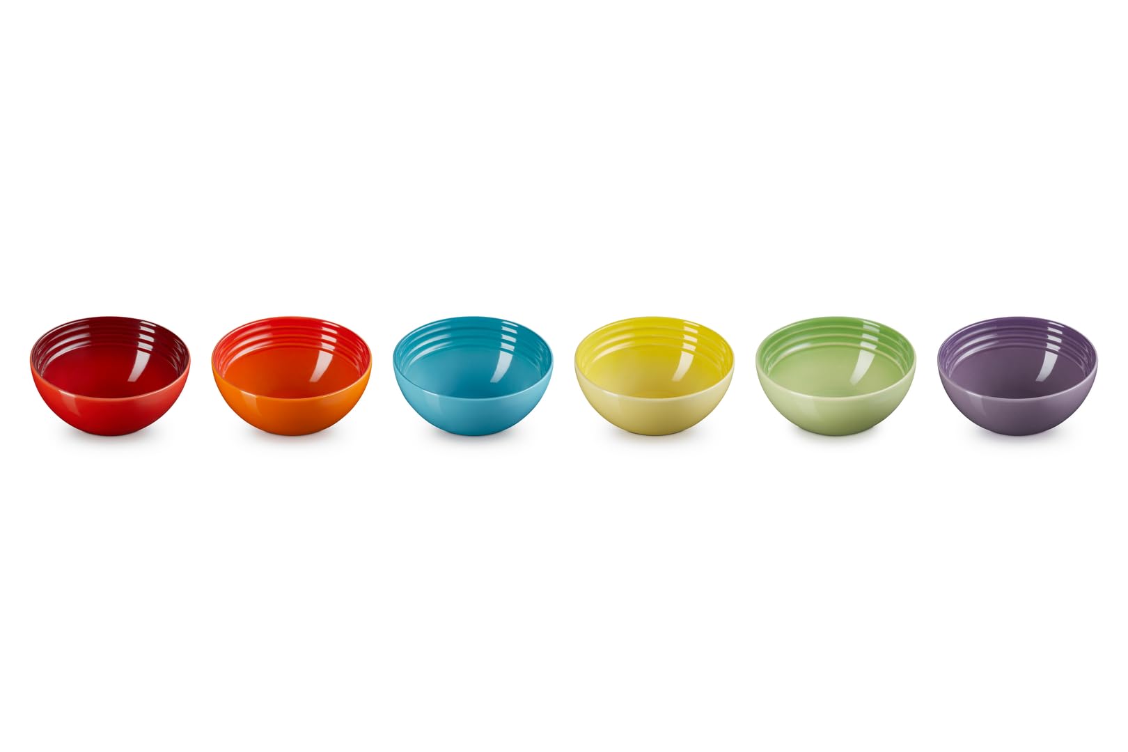 le-creuset-set-6-bols-ap-ritifs-arc-en-ciel-gr-s-330-ml image 2