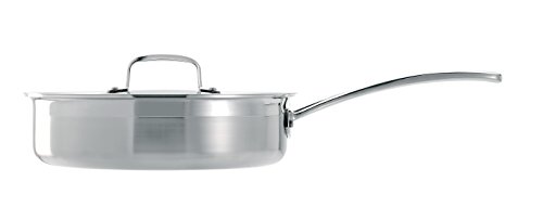 le-creuset-sauteuse-3-ply-inox-24-cm-avec-couvercle-argent image 5