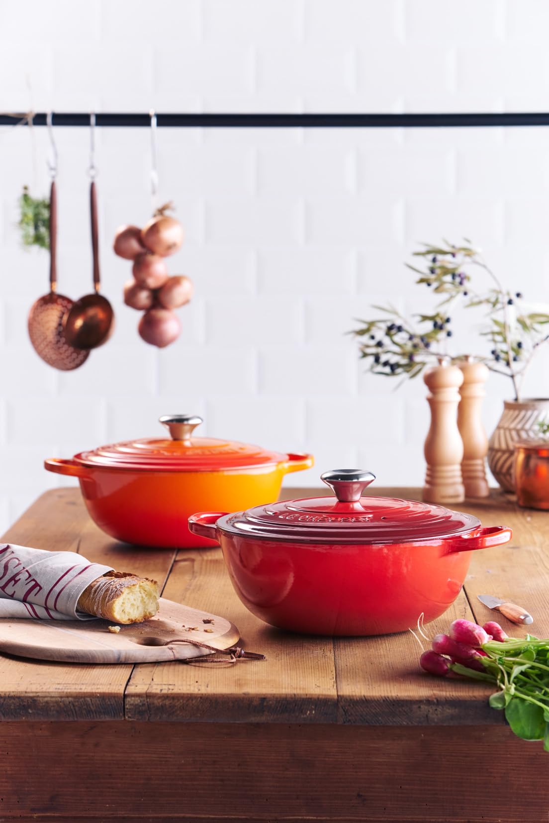 le-creuset-cocotte-marmite-signature-fonte-maill-e-26-cm-4-l-cerise image 5