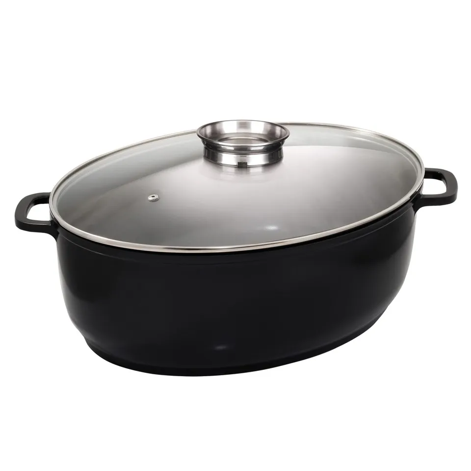baumalu-cocotte-ovale-jumbo-fonte-aluminium-43-cm-noir-avec-couvercle-ar-me image 1