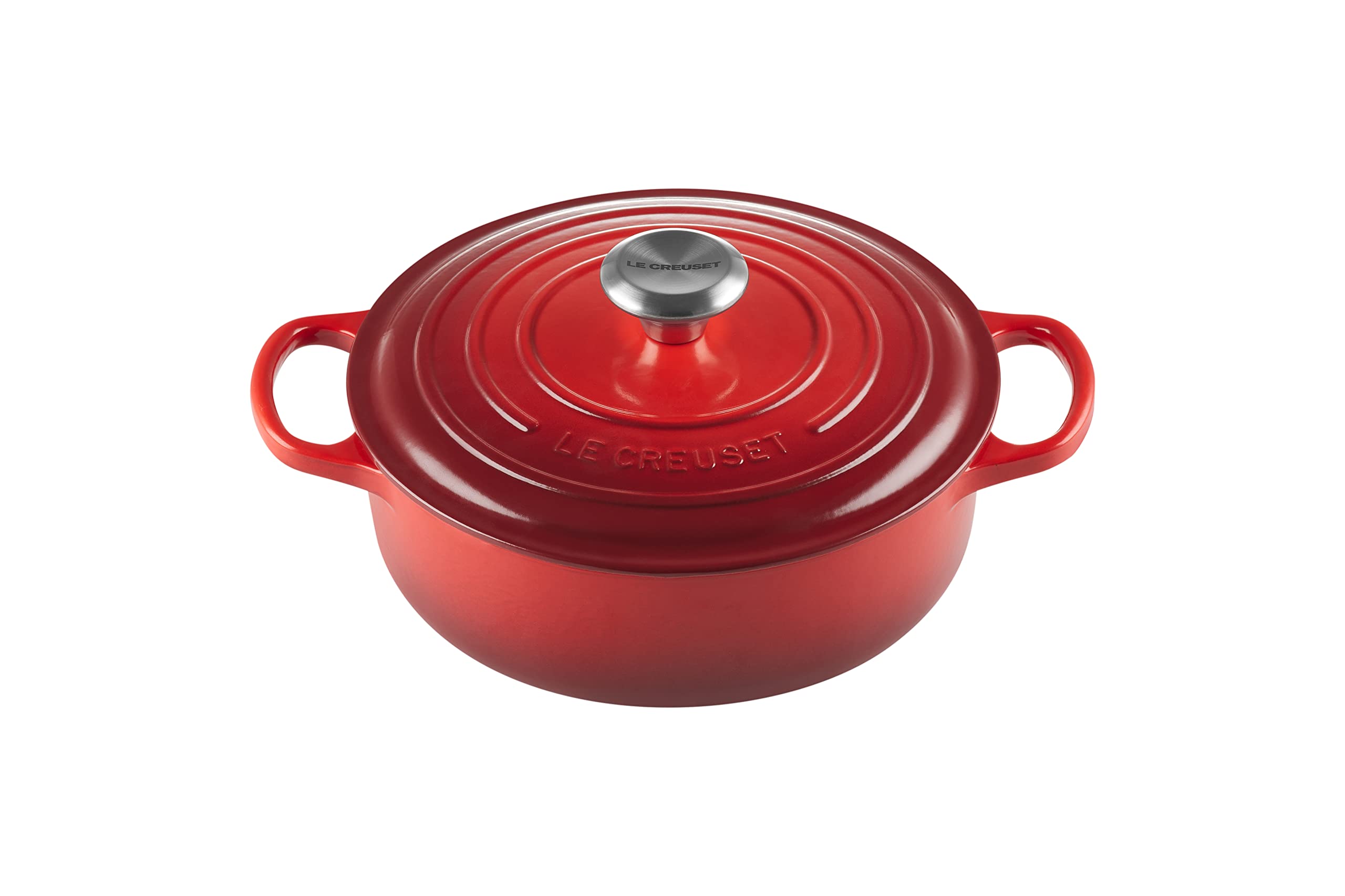 le-creuset-cocotte-ronde-basse-signature-30-cm-6-2-l-noir-mat-fonte image 8