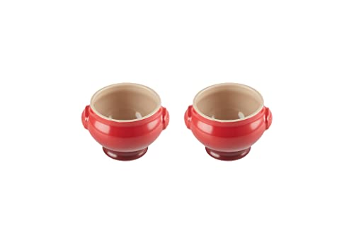 le-creuset-set-de-2-bols-soupe-c-ramique-600-ml-cerise image 7