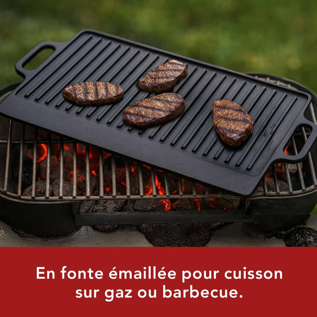 baumalu-plancha-en-fonte-r-versible-38-x-23-cm-noire-gaz-et-four image 7