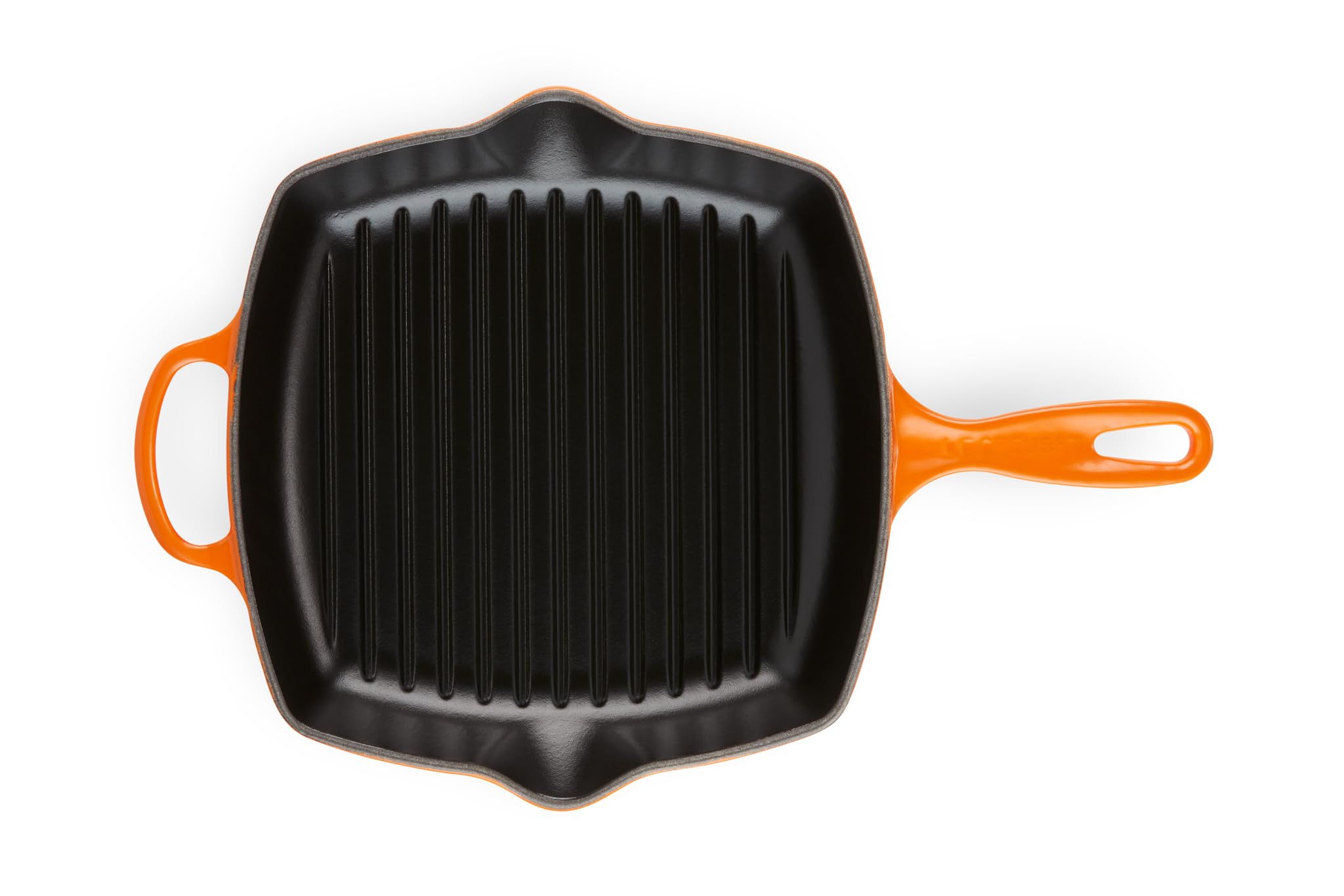 le-creuset-skillet-gril-carr-fonte-maill-e-26-cm-volcanique image 4
