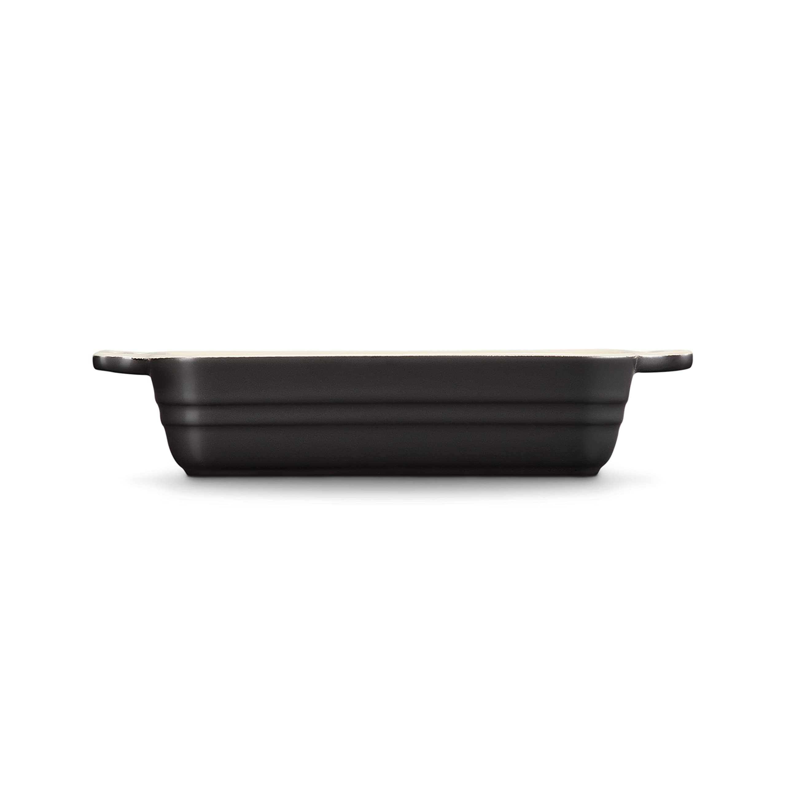 le-creuset-plat-gratin-rectangulaire-18-cm-noir-mat-c-ramique image 4