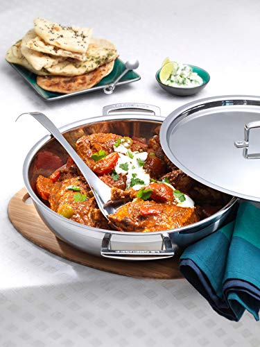 le-creuset-sauteuse-proven-ale-inox-3-ply-26-cm-avec-couvercle-argent image 6